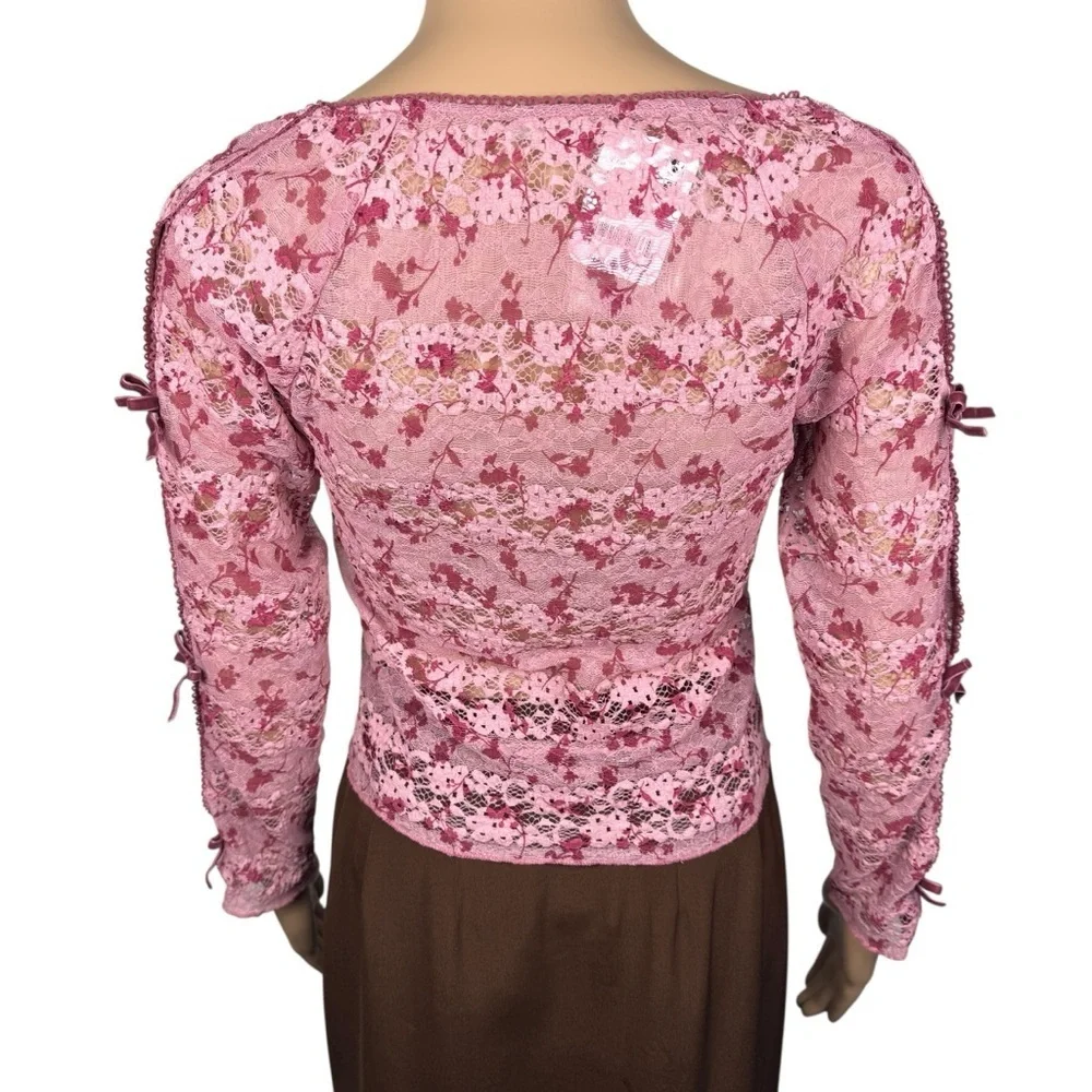 NWT New Free People Winter Wonderland Dahlia Combo Top Only Size S